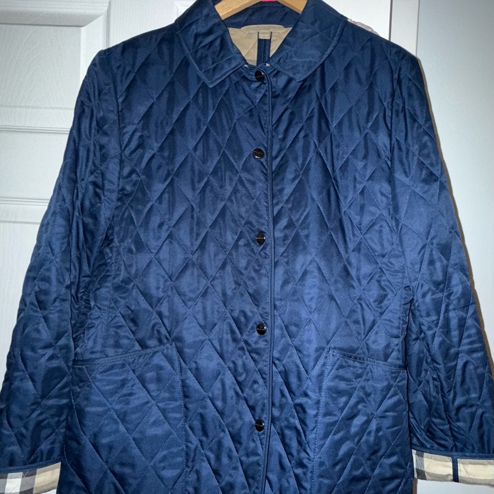 Burberry Brit Nova Check Snap Lightweight Jacket